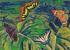 Butterfly Gathering - Pastel