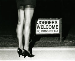 Joggers Welcome - No Dogs Please