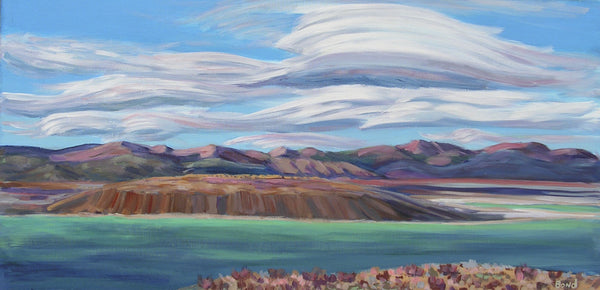 Lenticular Clouds Over Mono Lake
