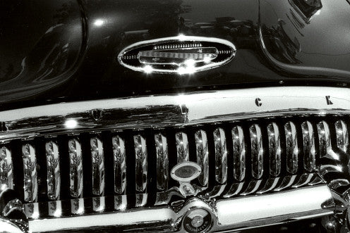 Black 53 Buick Grill