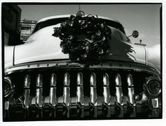 1950 Buick Grille with Christmas Wreath