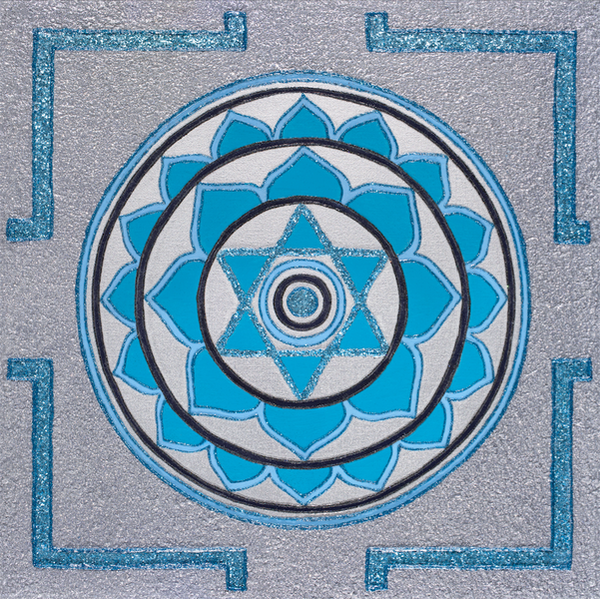 Painted Prayers - Enlightenment Yantra