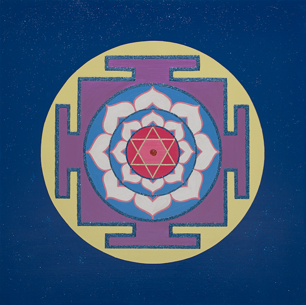 Painted Prayers - Wisdom Yantra