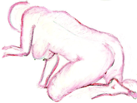 Kneeling Pink Nude