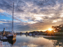 Sailboat Sunrise 1