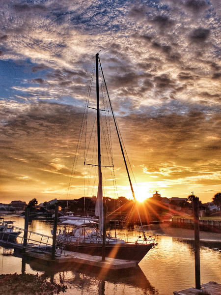 Sailboat Sunrise 2