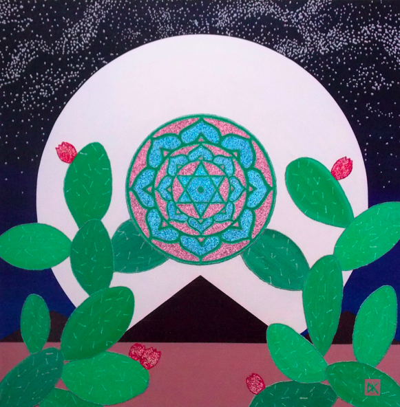 Cactus Moon Wisdom Flower