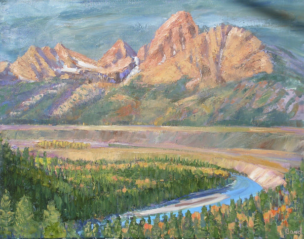 The Grand Teton and Mt. Teewinot