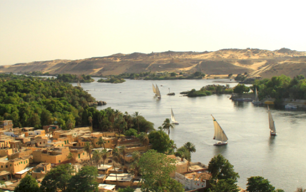 Feluccas on the Nile