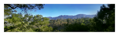 Santa Barbara Mountains Pano