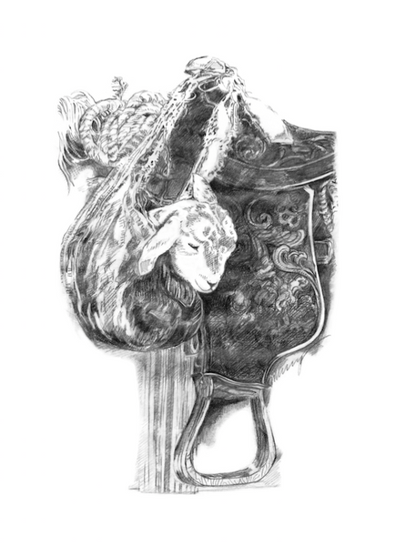 Lamb and Saddle