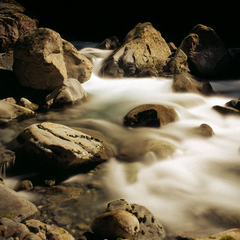 Glacial Stream, New Zealand, Study 2