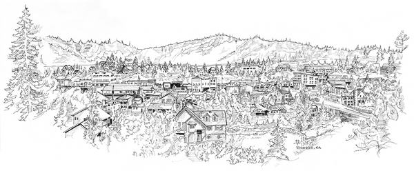 Truckee - view